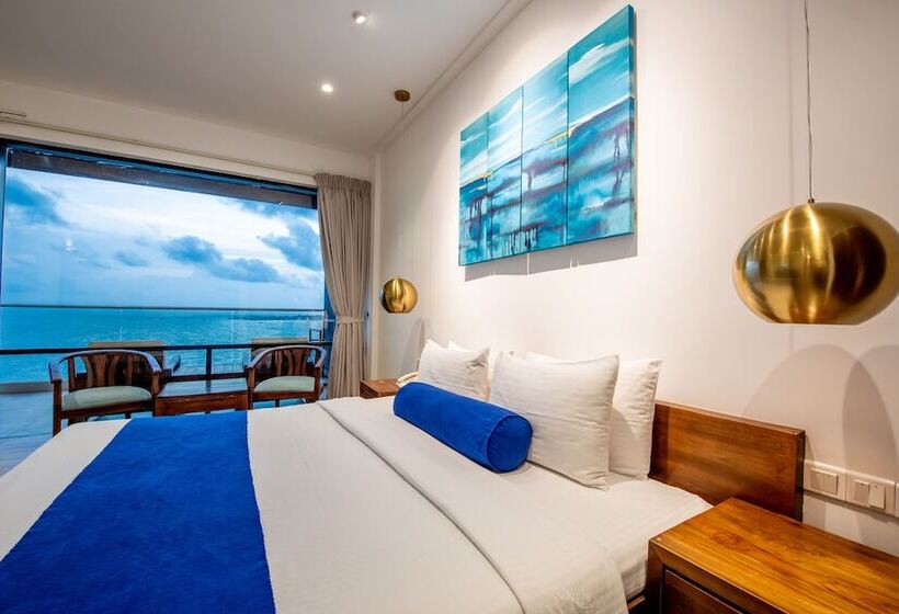 غرفة ديلوكس مطلّة علي البحر, Agnus Unawatuna