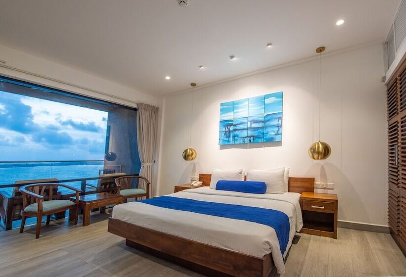 غرفة ديلوكس مطلّة علي البحر, Agnus Unawatuna