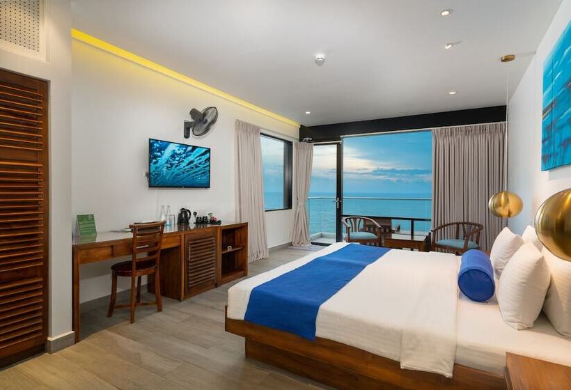 غرفة ديلوكس مطلّة علي البحر, Agnus Unawatuna