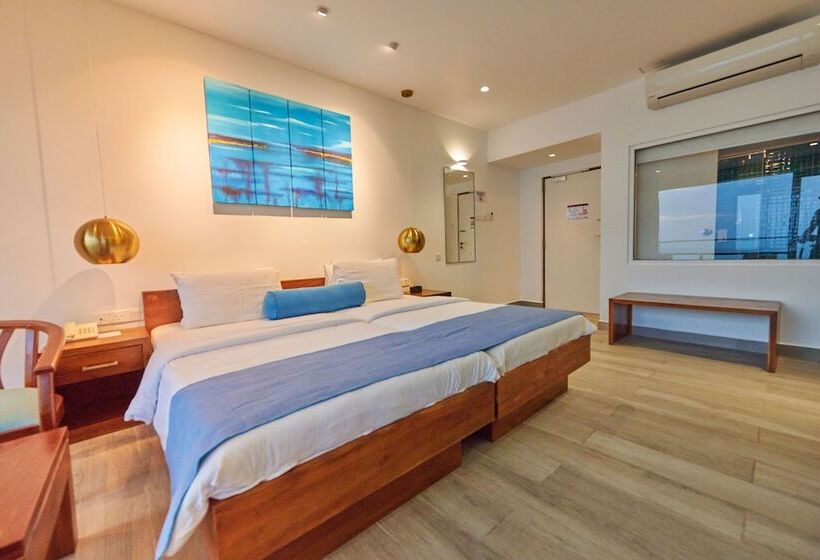 غرفة ديلوكس مطلّة علي البحر, Agnus Unawatuna