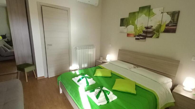 חדר סטנדרט עם מרפסת, B&b Le Bacette