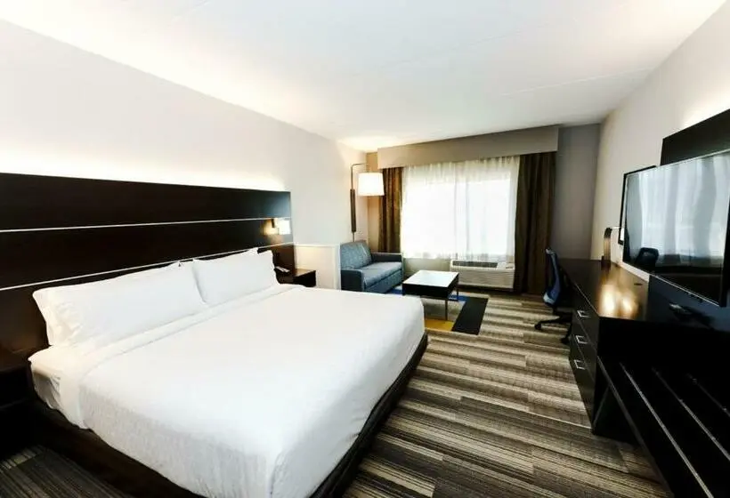 身障者適用キングサイズベッドルーム, Holiday Inn Express & Suites Franklin   Berry Farms, An Ihg
