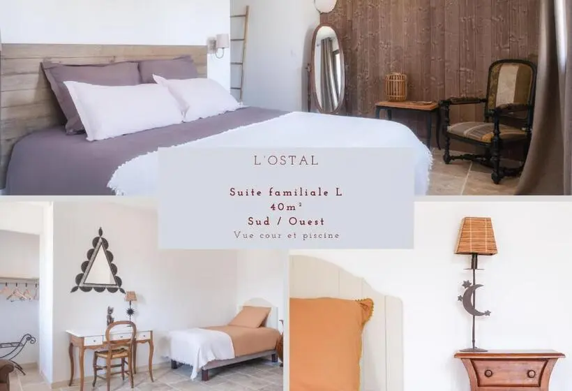 スーペリアファミリールーム, L Ostal   Bed & Breakfast   Chambres Et Suites De 25 à 40m2   Spa