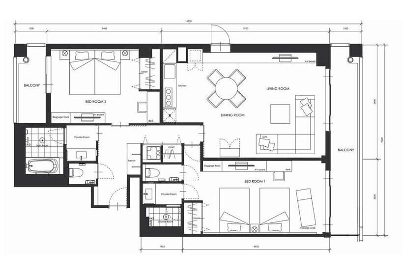 스위트, Winery Hotel And Condominium Hitohana