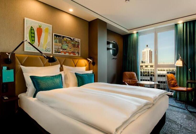 带大床的标准间, Motel One Leipzig Post