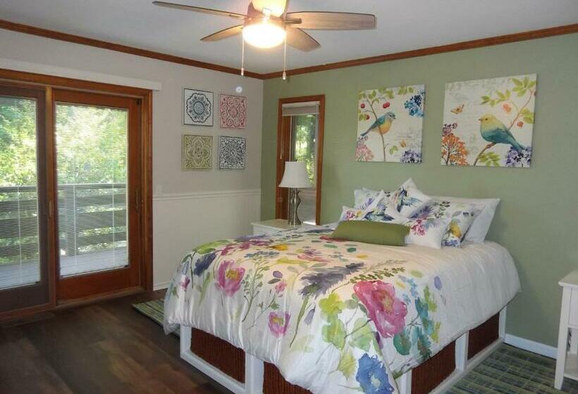 חדר סטנדרט נוף לגינה, Ponderosa Ridge A B & B