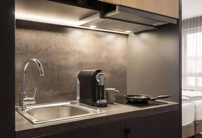 اتاق راحتی, Vienna House Easy by Wyndham Bremen City Apartments