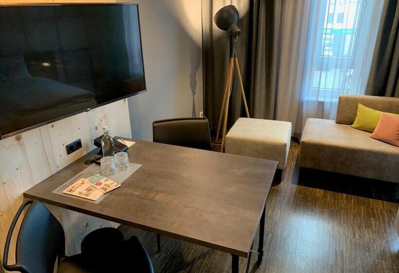 اتاق راحتی, Vienna House Easy By Wyndham Bremen City Apartments