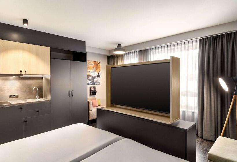 اتاق راحتی, Vienna House Easy By Wyndham Bremen City Apartments