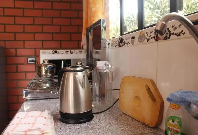 آپارتمان 1 خوابه با تراس, Casa Hospedajelos Capulies