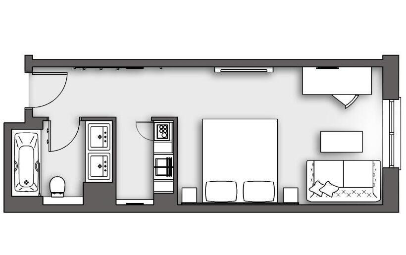 Номер Deluxe Кровать Кинг, Boulevard