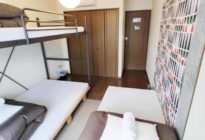 غرفة قياسية ثلاثية حمام مشترك, ゲストハウスtsuu小田原 Guest House Tsuu Odawara #od1