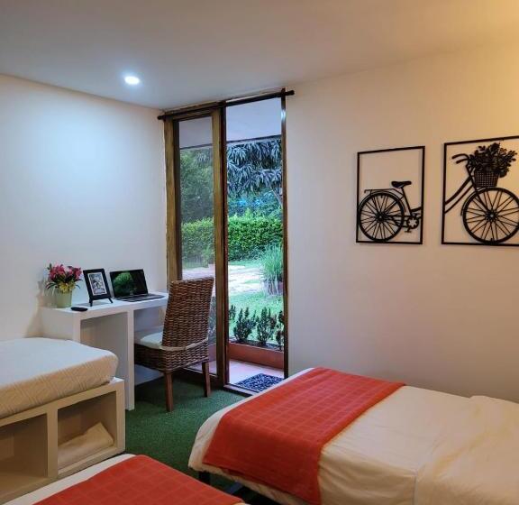 标准间带湖景, Casa Ensueño Hogar Boutique