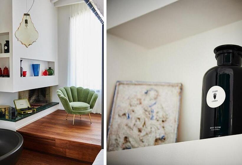 חדר דחוקס עם מיטת קינג, Idea 18 Boutique