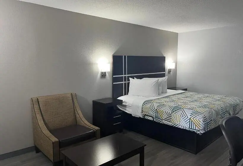 キングサイズベッドのスタンダードルーム, Motel 6 – Spindale, Nc – Forest City