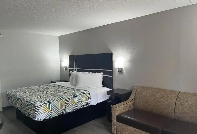 キングサイズベッドのスタンダードルーム, Motel 6 – Spindale, Nc – Forest City