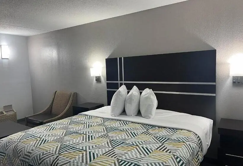 キングサイズベッドのスタンダードルーム, Motel 6 – Spindale, Nc – Forest City