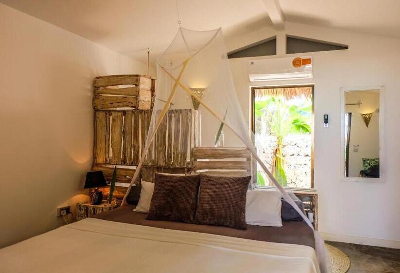 בקתה סטנדרטית עם נוף לים, B4 Beach Club