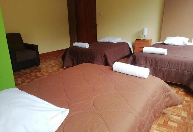 חדר סטנדרט לארבעה, Mapi Gardens Machupicchu B&b
