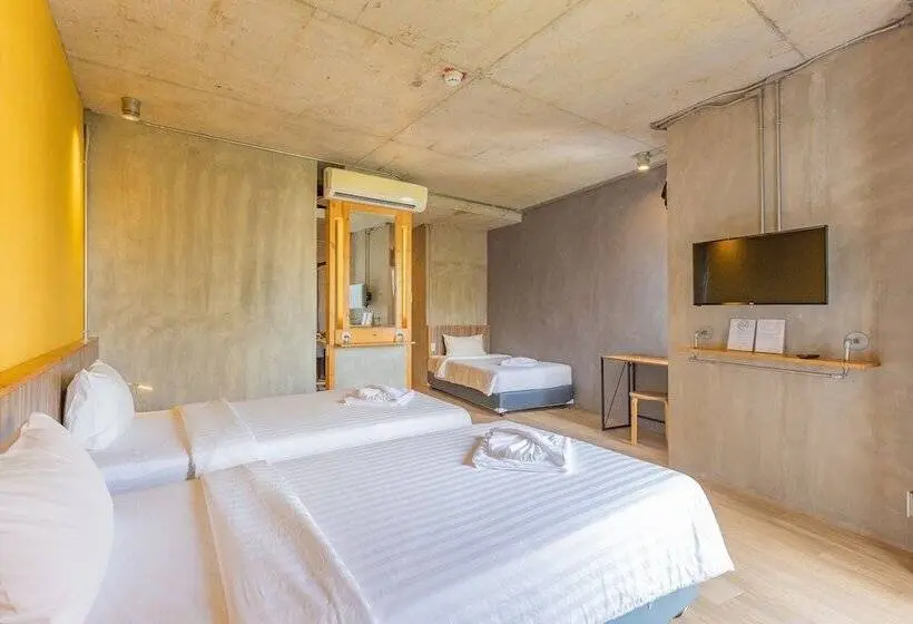 Chambre Triple Deluxe, Ecoloft Hotel Sha Plus