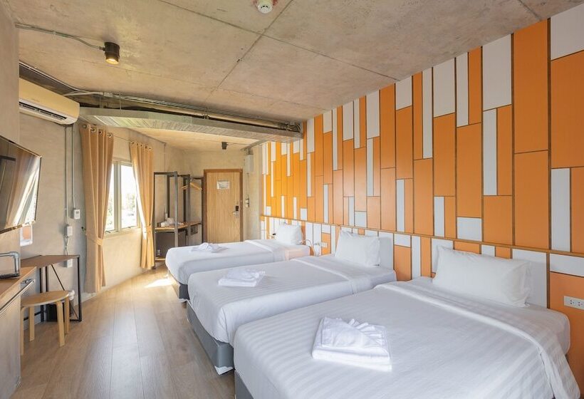 Habitación Triple Deluxe, Ecoloft Hotel   Sha Plus