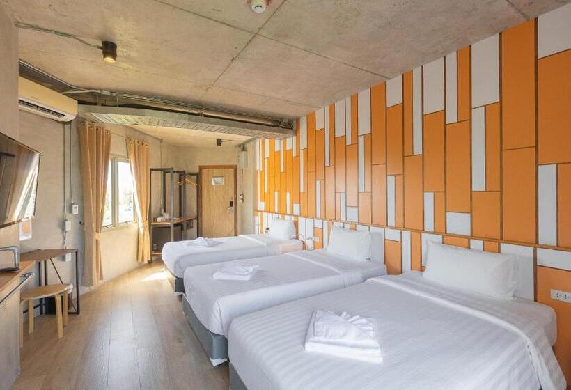 Habitación Triple Deluxe, Ecoloft Hotel   Sha Plus