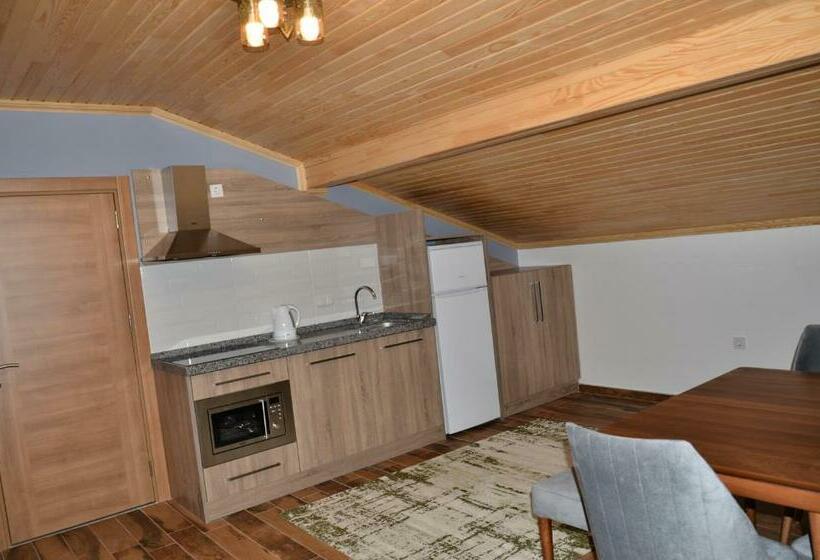 带1个卧室的带阳台的公寓, Etap Uzungöl Suite