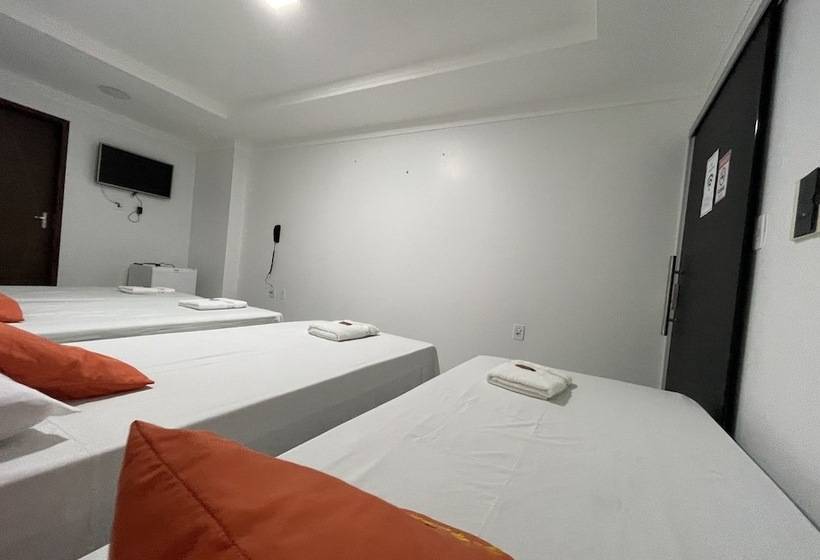 スタンダード４人部屋, Pousada Acauã Acesso Através De Escadas