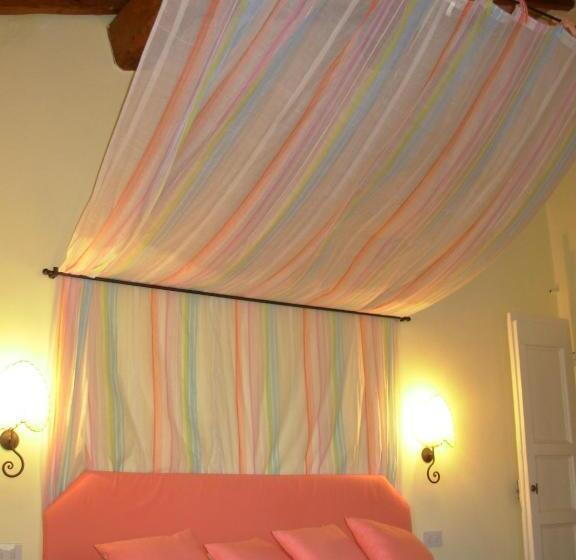 带1个卧室带花园景观的公寓, Agriturismo Santa Rosa