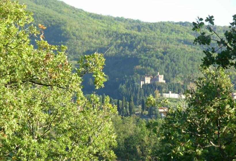 带1个卧室带花园景观的公寓, Agriturismo Santa Rosa