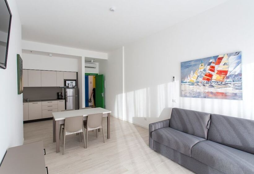 آپارتمان 1 خوابه, Residenza Turistica Alberghiera Blue Marine