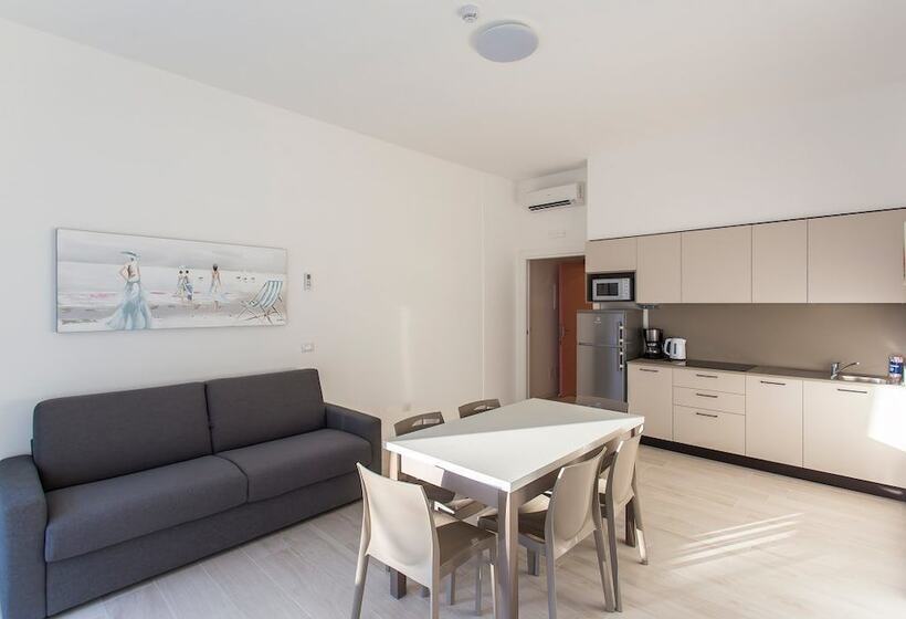 آپارتمان 1 خوابه, Residenza Turistica Alberghiera Blue Marine