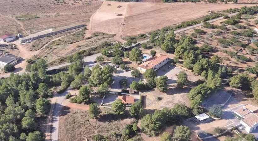 غرفة قياسية ثلاثية مطلة علي الحديقة, Restaurante Rural Cau Blanch