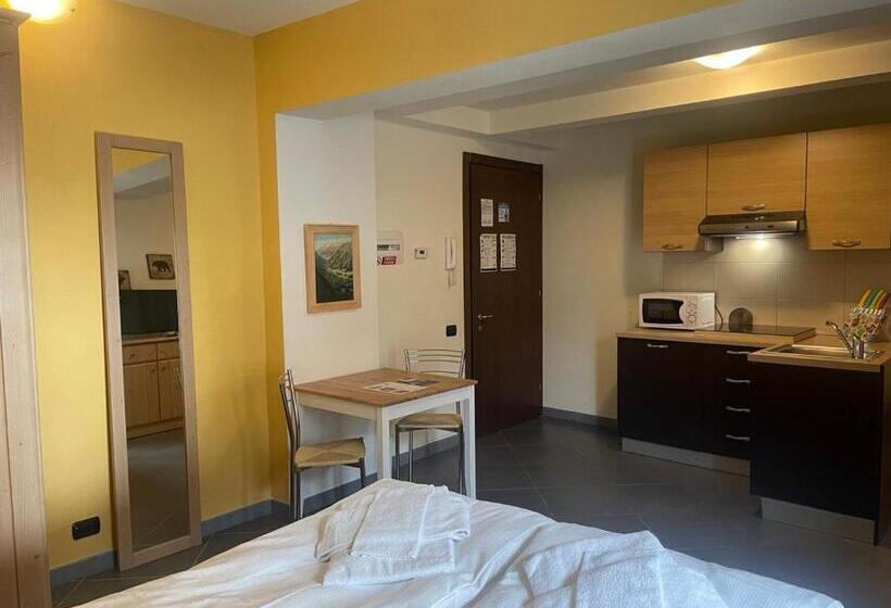 חדר סטודיו סטנדרד, Residence Le Marmotte