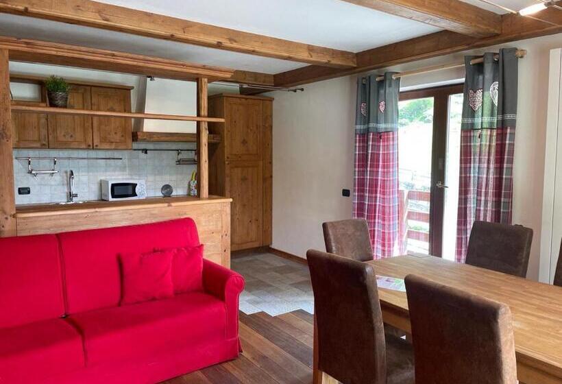 דירת חדר דלוקס, Residence Le Marmotte