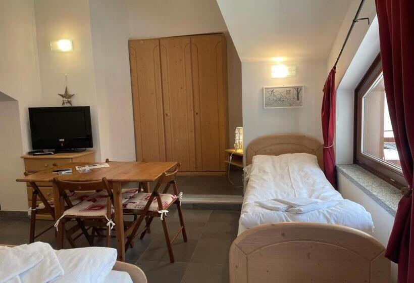 חדר סטודיו סטנדרד, Residence Le Marmotte