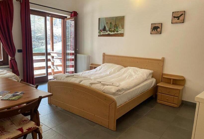 חדר סטודיו סטנדרד, Residence Le Marmotte