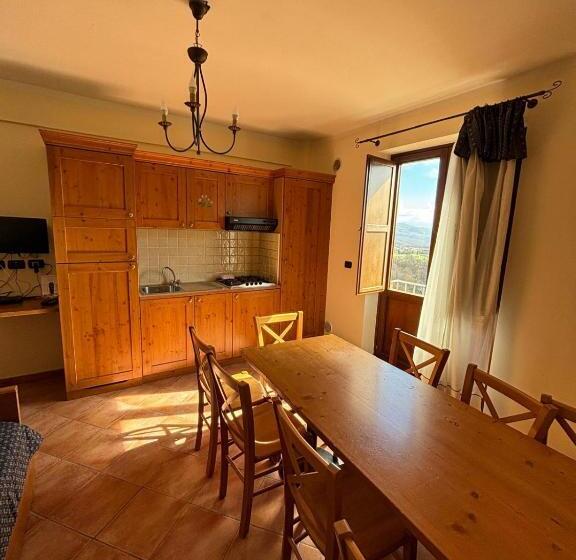 带1个卧室的豪华公寓, Residenza Vallefiorita