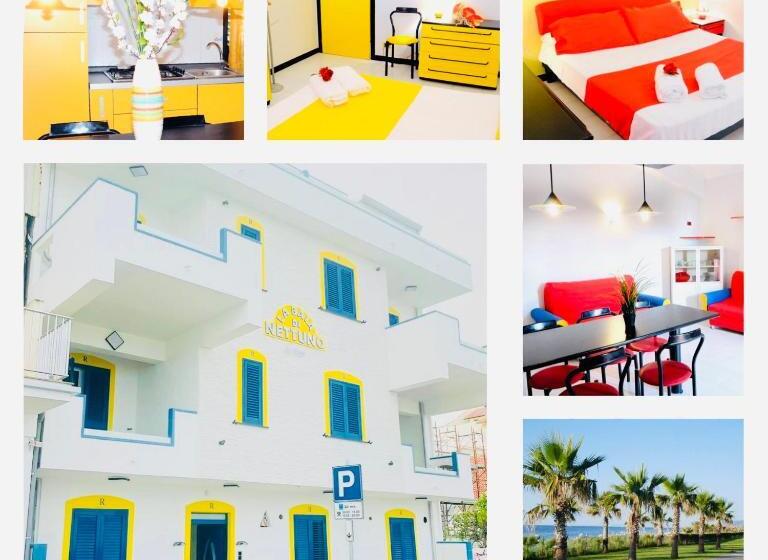 オーシャンビューのテラス付1ベッドルームアパート, La Baia Di Nettuno Il Gatto E La Volpe