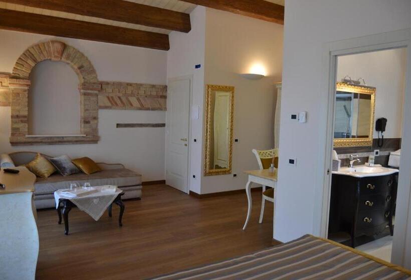 غرفة قياسية مزوَّدة بجاكوزي, Agriturismo De Luca