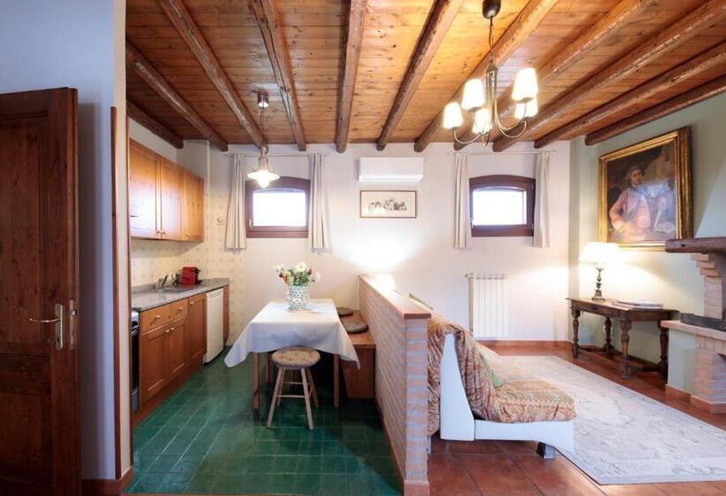 1베드룸 아파트 1층, Agriturismo Santa Barbara