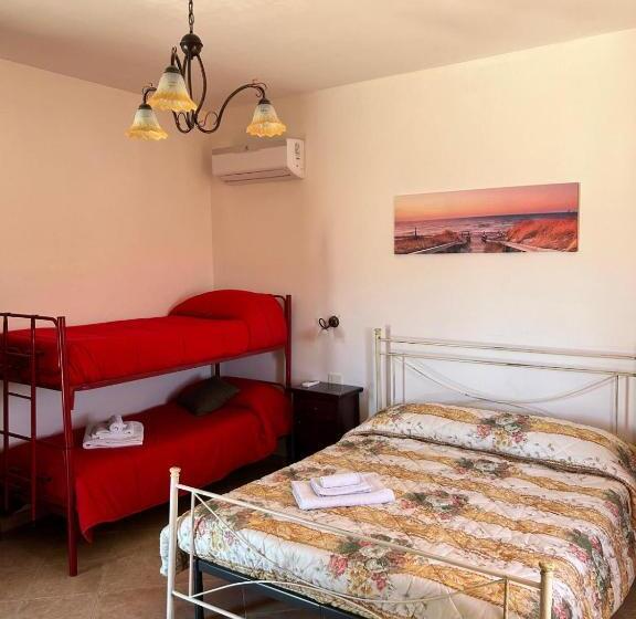 חדר סטנדרט לשלושה עם נוף לגינה, Il Giglio