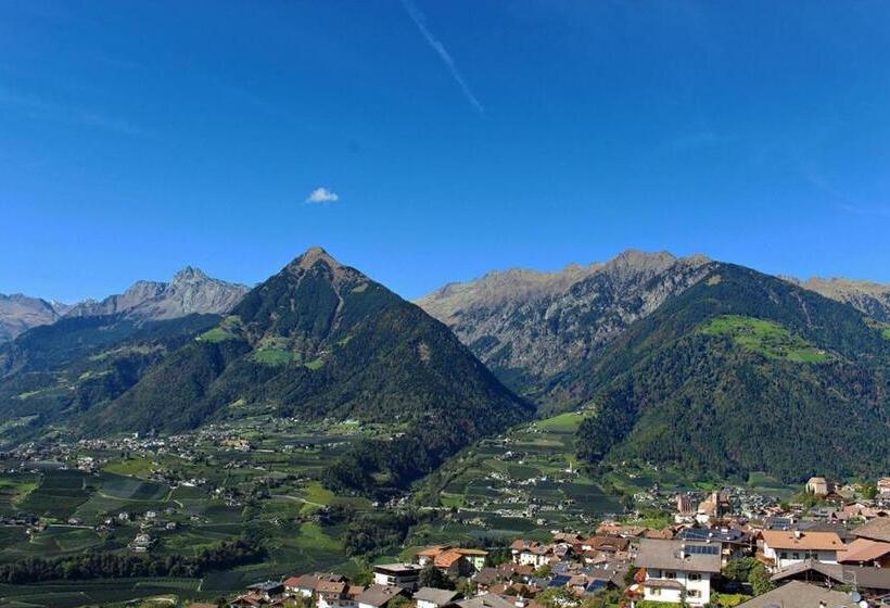 标准间带露台, Schenna Garni Eden Bed & Breakfast