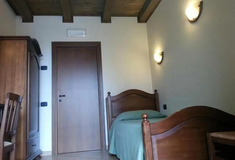 バルコニー付きシングルスタンダードルーム, Agriturismo Cascina Del Peso