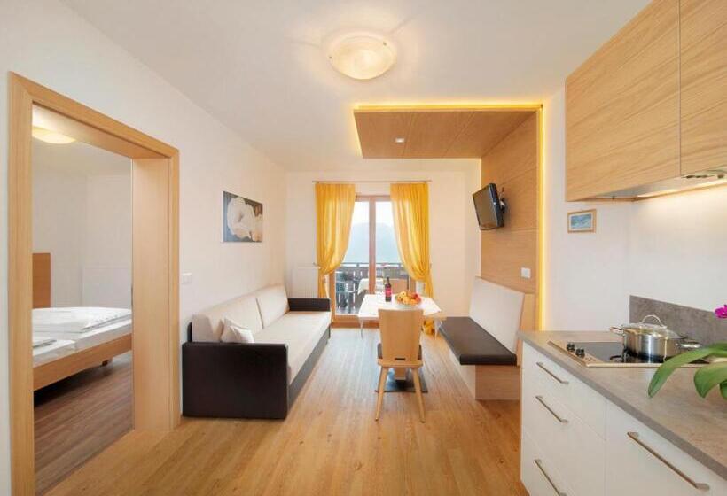 Апартаменты 1 Спальня с Балконом, Residence Innerfarmerhof