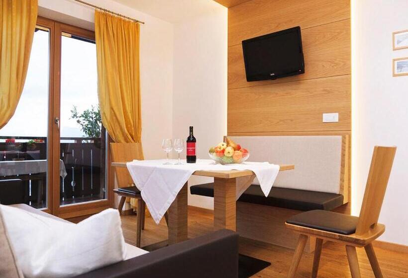 Апартаменты 1 Спальня с Балконом, Residence Innerfarmerhof