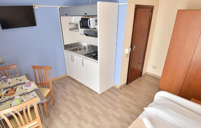 침실 1개 발코니 아파트, Silvi Marina Sea Resort