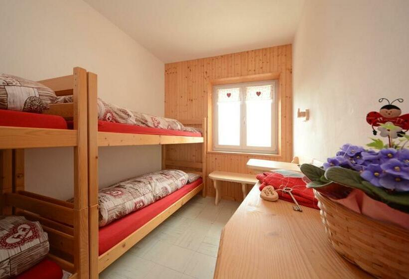 Standard Neljän Hengen Huone Jaettu Kylpyhuone, Rifugio Fronza Alle Coronelle Kölner Hütte