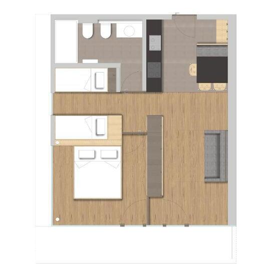 带2个卧室的公寓, Villa Rainer