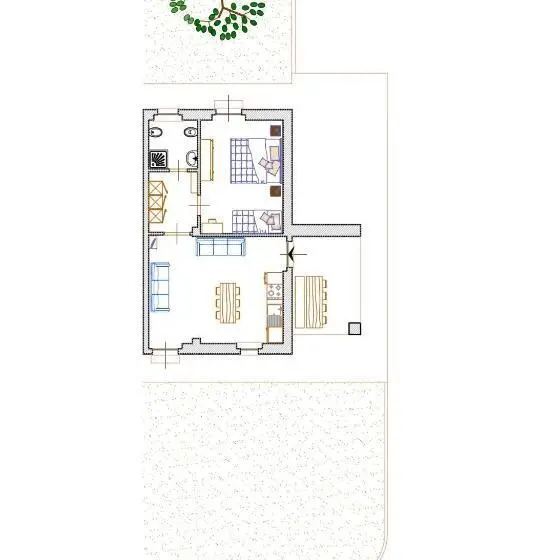 １ベッドルームのスーペリアアパートメント, Agriturismo Cornieto